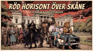 Röd horisont över Skåne - Terror på universitet - Lördag 9-13